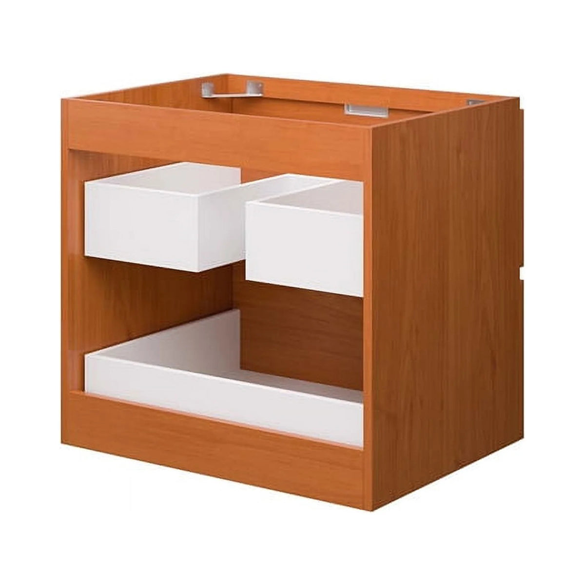 24" Melamine Wall-Mount Bathroom Vanity Cabinet A571756