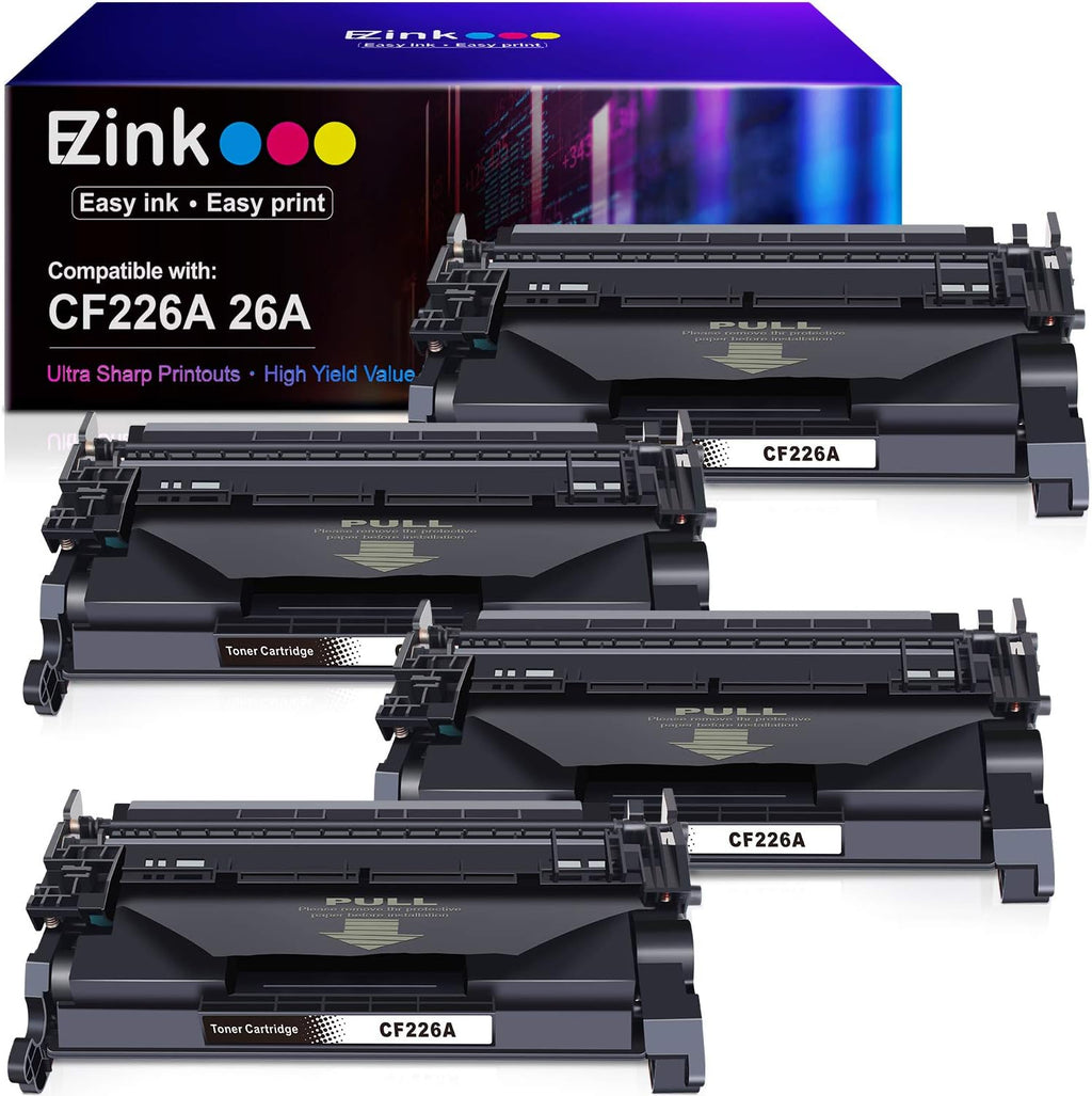 Black 4 Pack Compatible Toner Cartridge X108