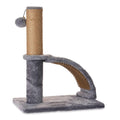 Jute Cat Scratching Post with Arch Rubber Massager X499