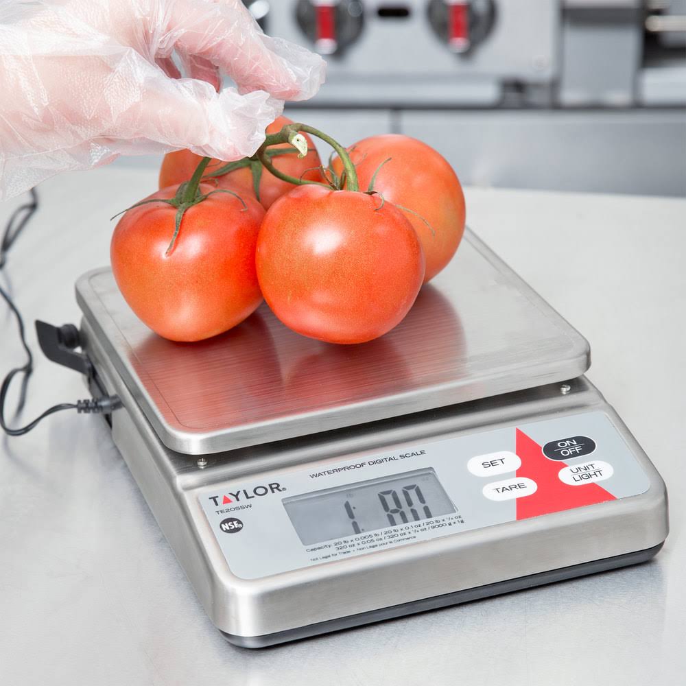 20 lb. Waterproof Digital Portion Control Scale L14396