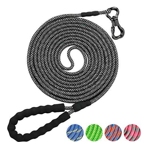 Rope Dog Leash with Swivel Lockable Hook Q182874