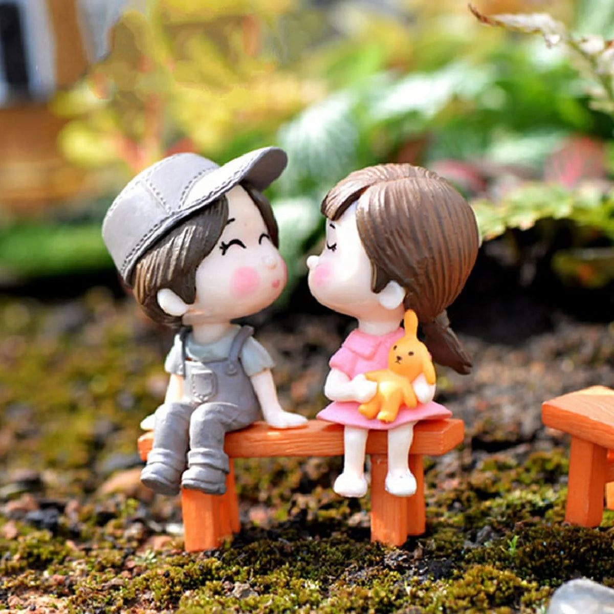 3Pcs/Set Miniature Doll Figurine T2586