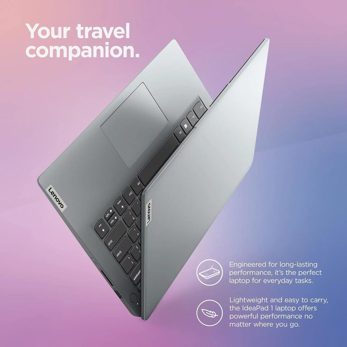 14" HD Ultra-Light Laptop, Intel Pentium N5030 4-Core, 4GB RAM, 256GB Storage, Win11 S F742