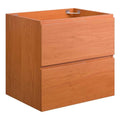 24" Melamine Wall-Mount Bathroom Vanity Cabinet A571756