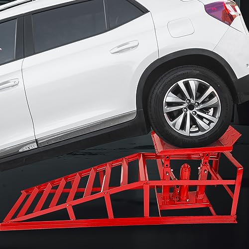 2 Pack 5 Ton Low Profile Hydraulic Car Ramps P78109
