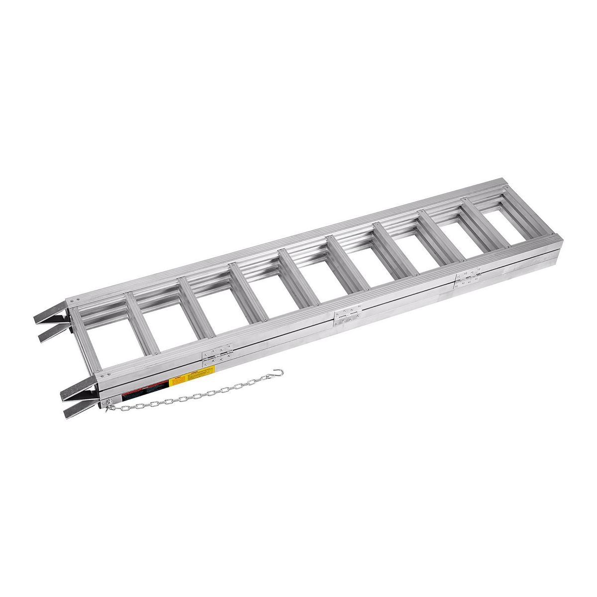 1500 lb. Capacity 45 in. x 69 in. Tri-Fold Aluminum Loading Ramp H617