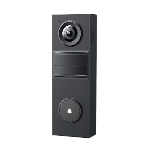 2K 5MP Wired Smart Video Doorbell Camera with Color Night Vision U858444