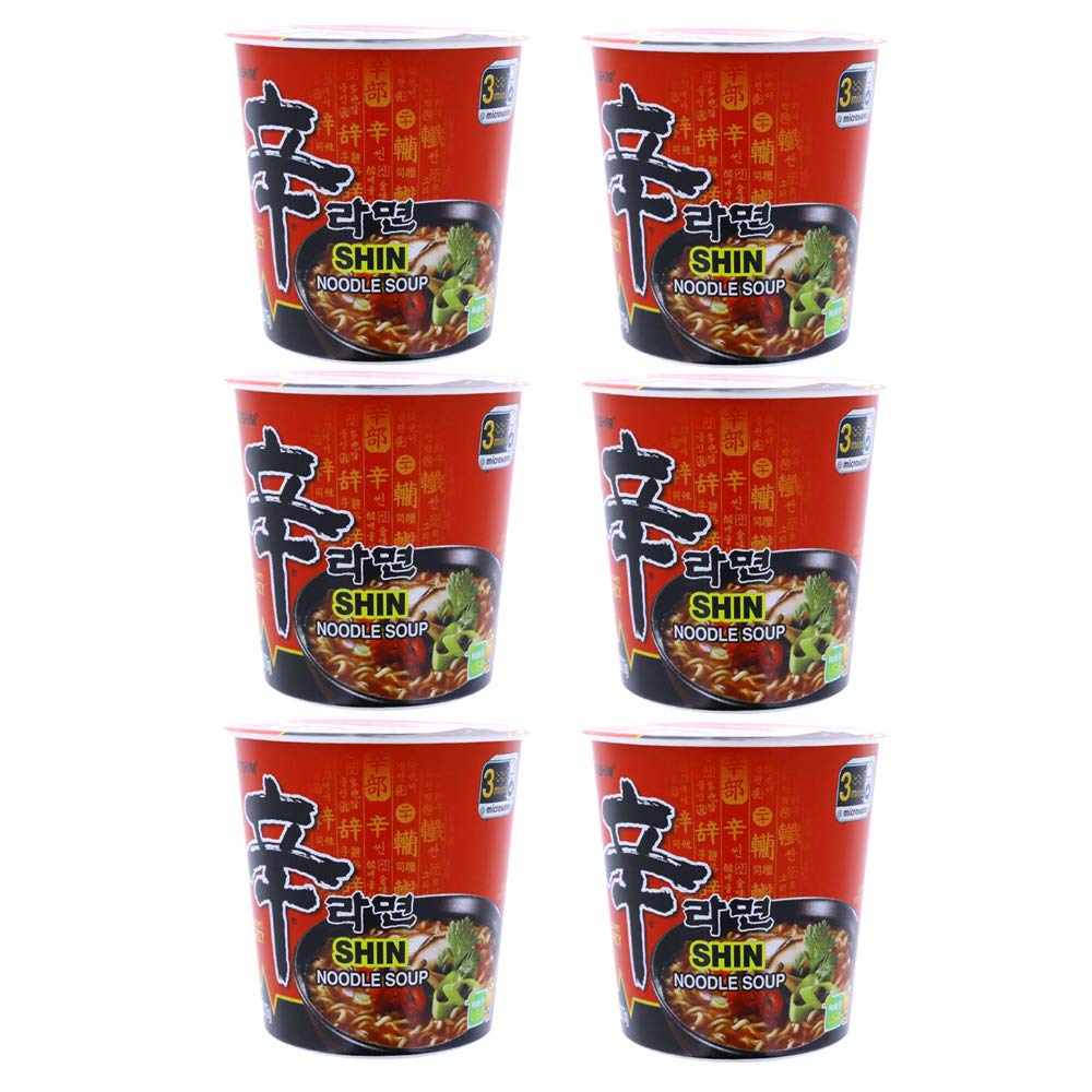 2.64 Ounce Pack of 6 Spicy Ramen Cup Noodle A750728