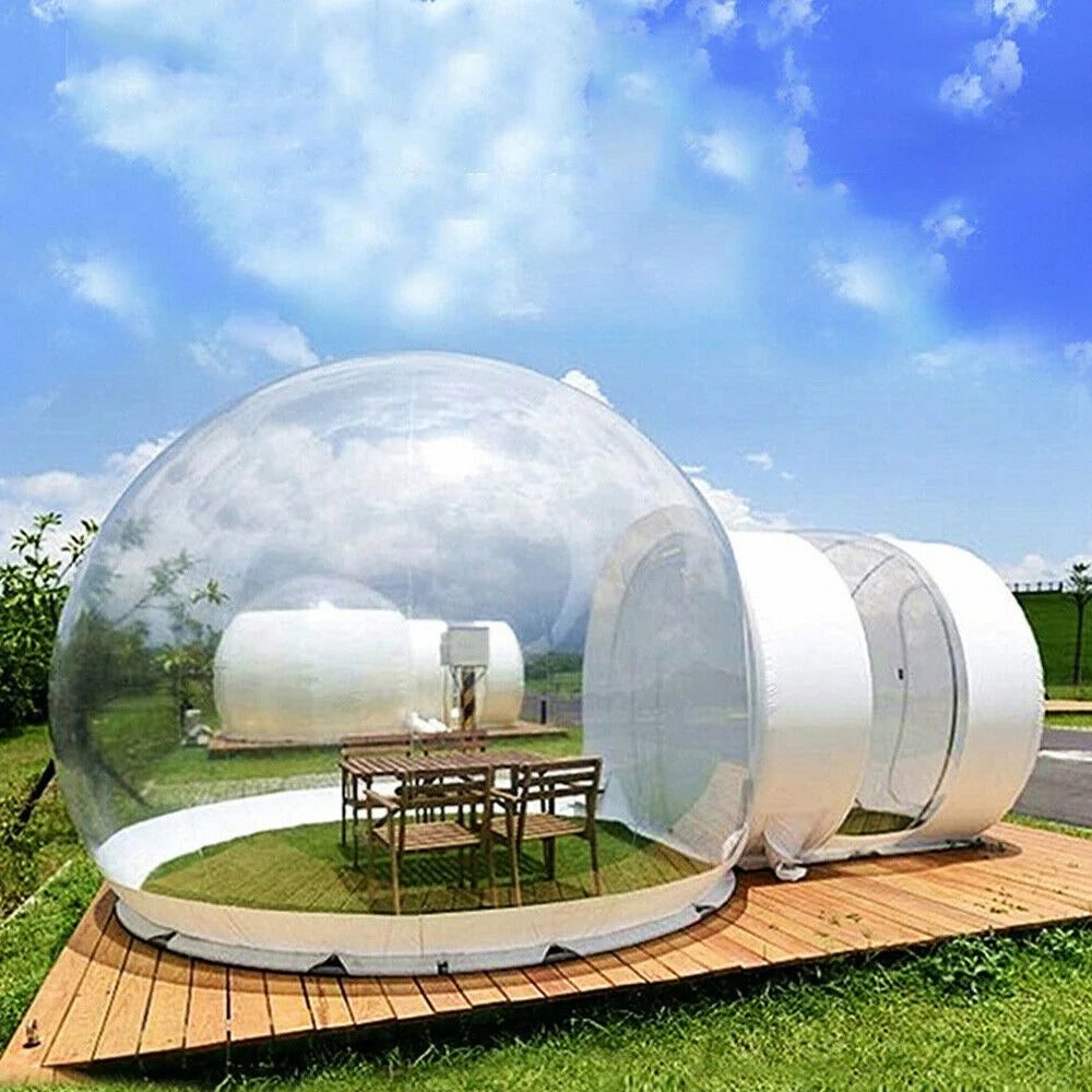 Clear PVC Dome Bubble Tent with Blower X927