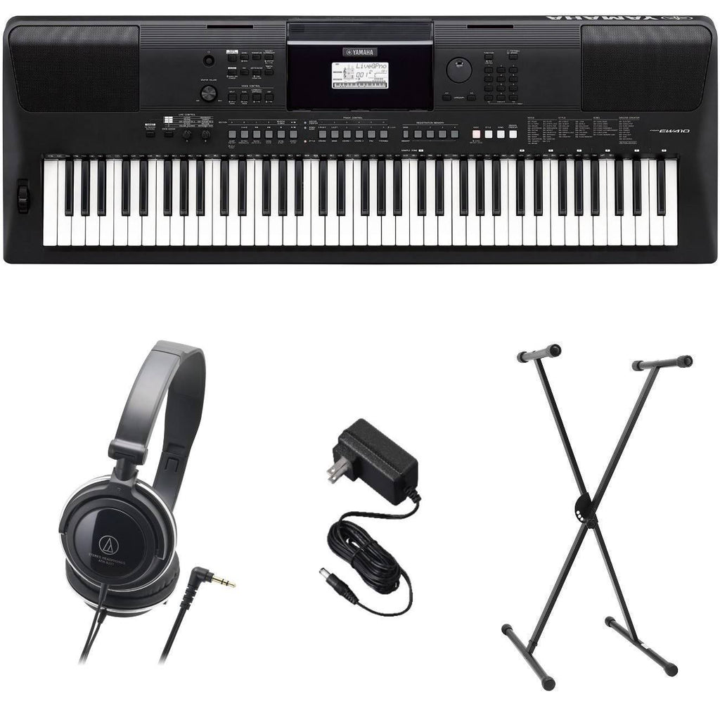 Premium Keyboard Pack with Power Supply, Stand, and Headphones M49947