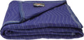 Blue Non-Woven Polyester Moving Blankets 12 Pack D3042
