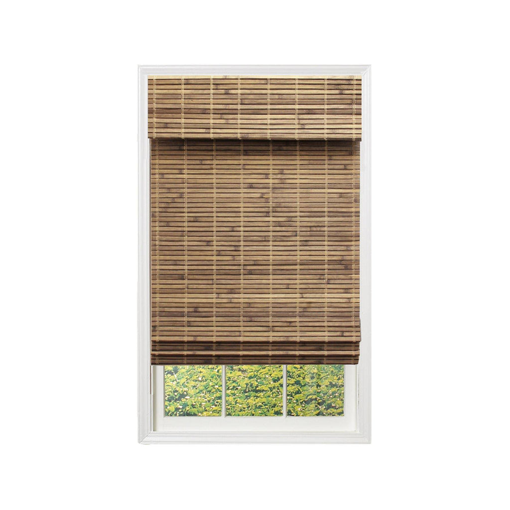Cordless Bamboo Roman Shade 41 in. W x 72 in. L D264881