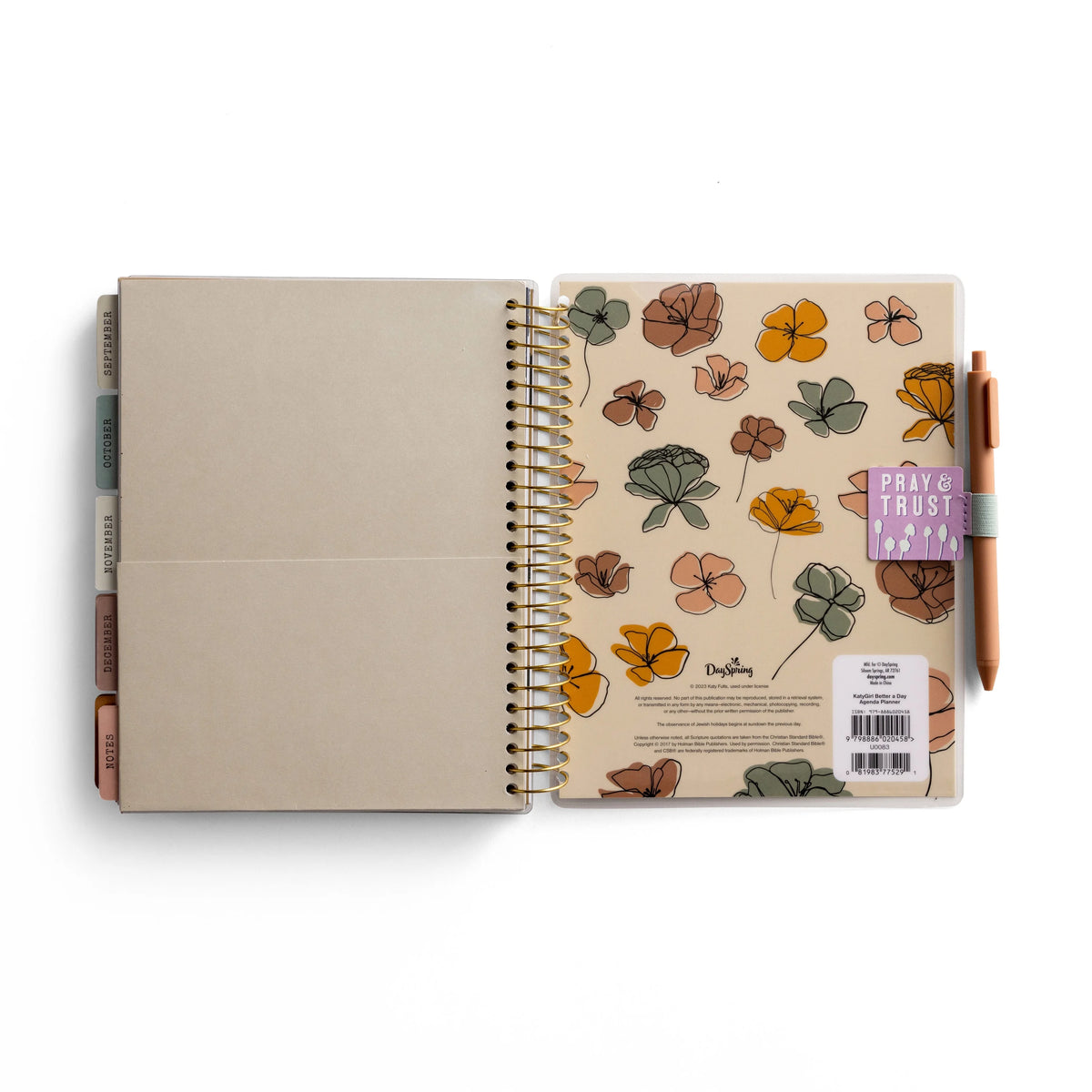 18 Month Devotional Planner (Spiral Bound) A783