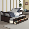 Twin Daybed with Trundle and Storage Drawers F38530