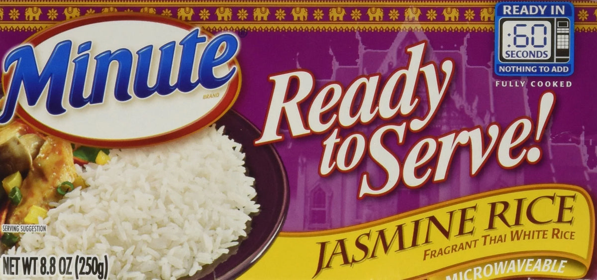4.4 Oz Pack of 12 Jasmine Rice Cups V13339