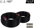 100 ft. in-Wall Rated Video/Power Camera Extension Cable with Extension Adapter (2-Pack) V17888