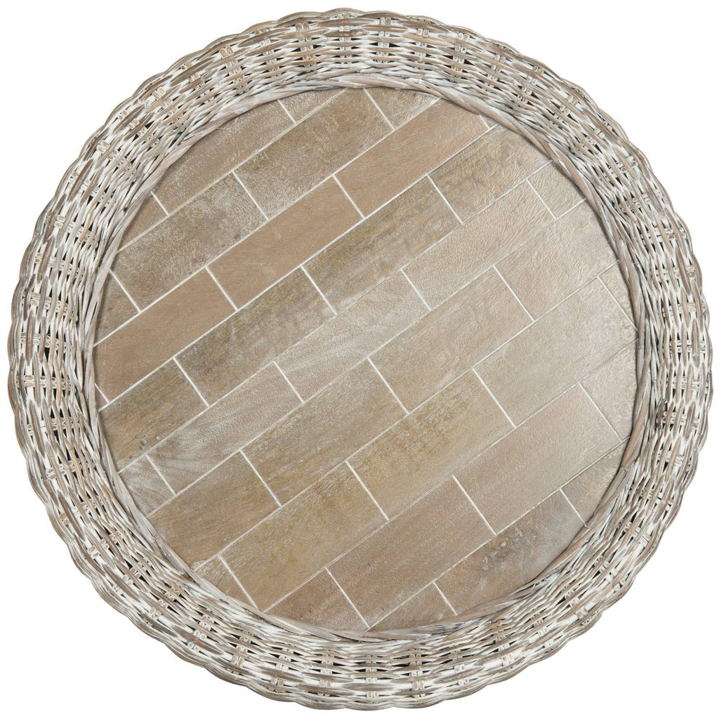 Grey Wood Top Coffee Table P585