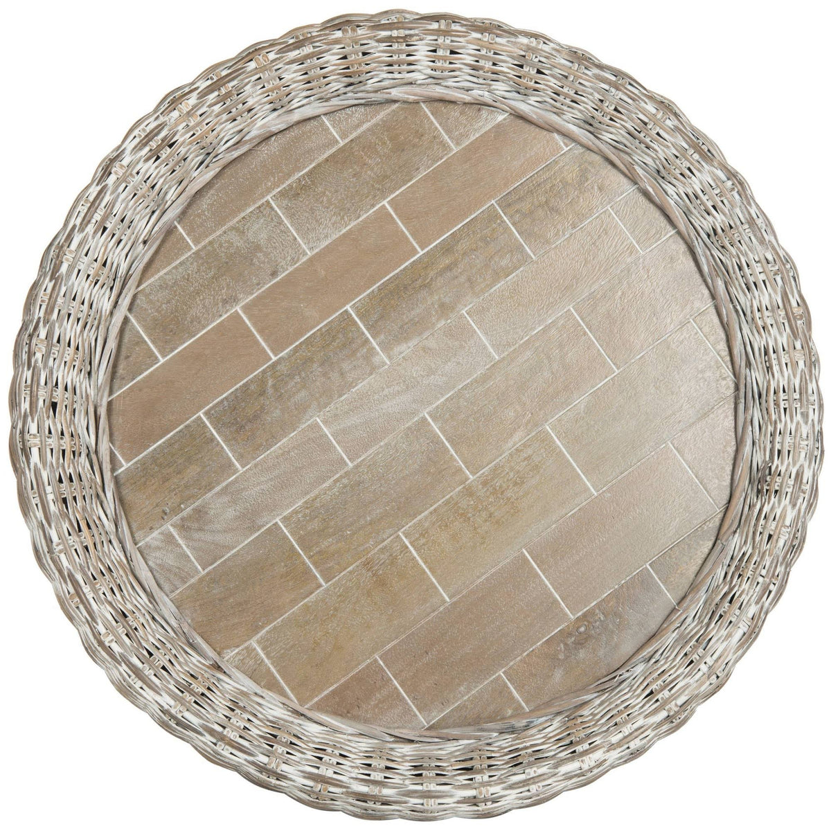 Grey Wood Top Coffee Table P585