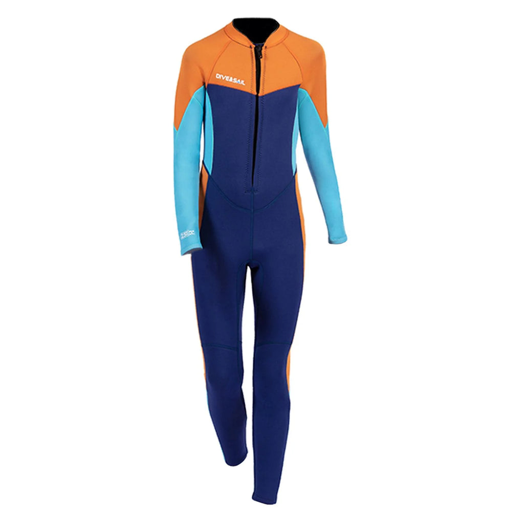 Blue 2.5mm Neoprene Kid Wetsuits Size 8 Z42439