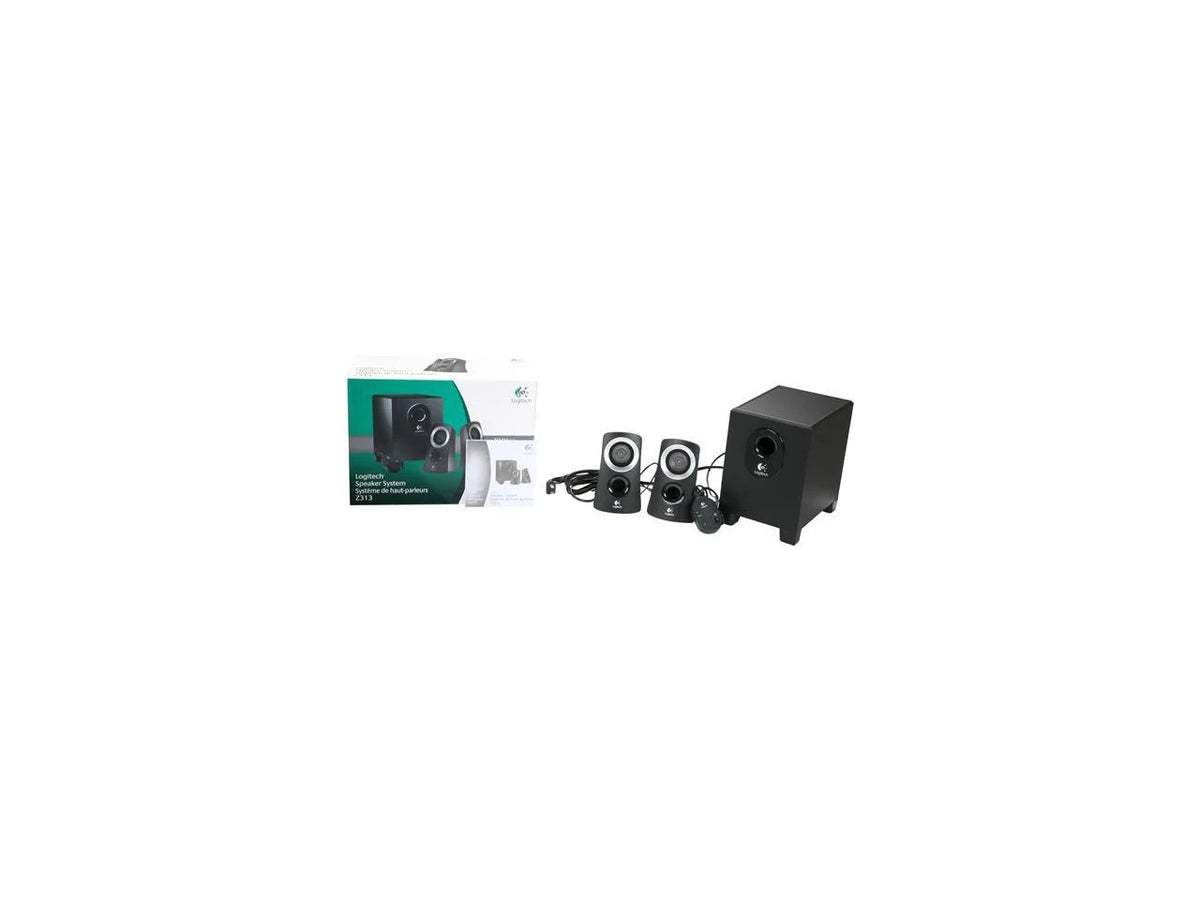 2.1 Multimedia Speaker System with Subwoofer Black I64504
