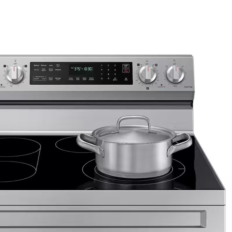 6.3 cu. ft. Convection Electric Range with AirFry in Stainless Steel O88425