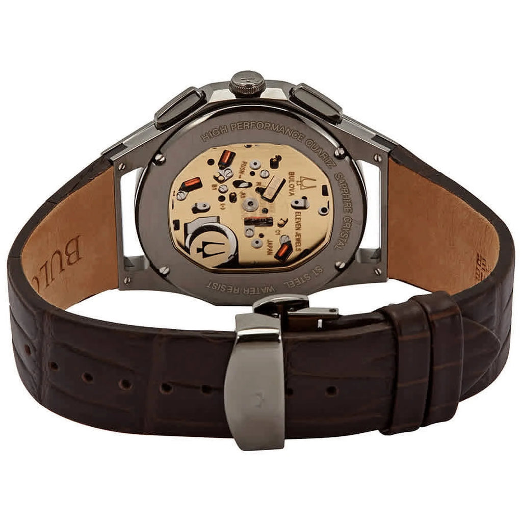Black Skeleton Dial Quartz Chronograph Watch O689010