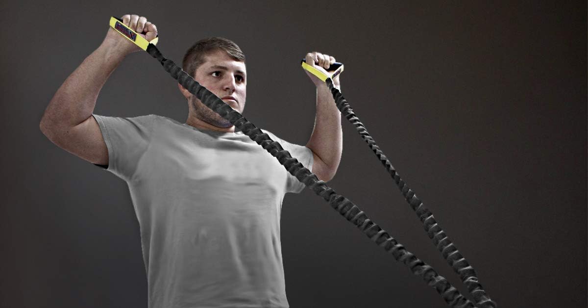 Resistance Bands Exercise Cords Three Sets 2-7, 12, 18 Pounds A539