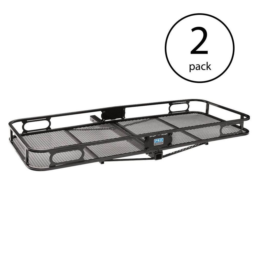 2 inch Trailer Mounted Hitch Cargo Carrier Basket (2 Pack) E3064