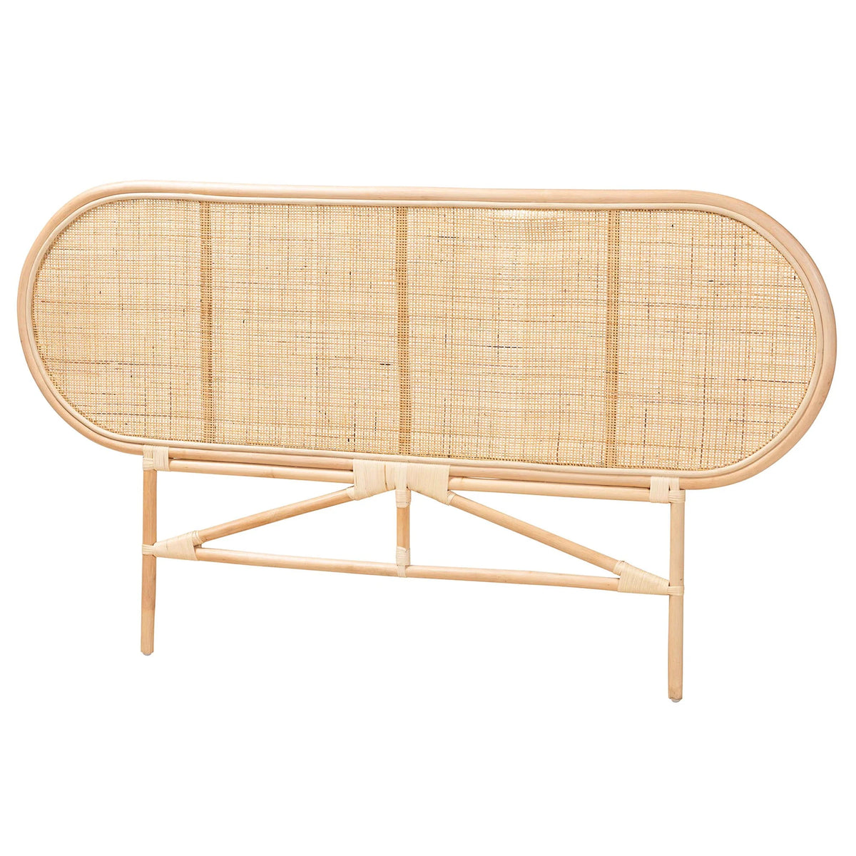 Natural Brown Rattan Queen Size Headboard E2018