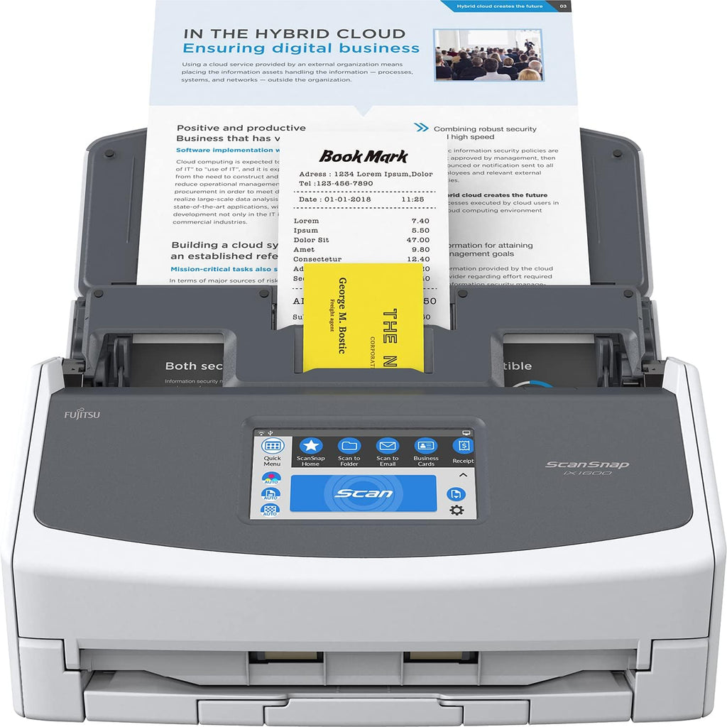 Black Document Scanner O244023