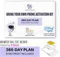 Mobile Phone Plan for 365 Days - Unlimited Talk and Text U3125