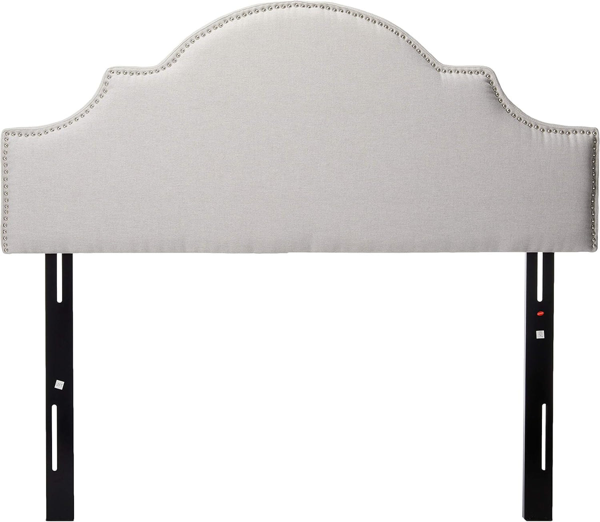 Light Grey Upholstered Headboard Z16987