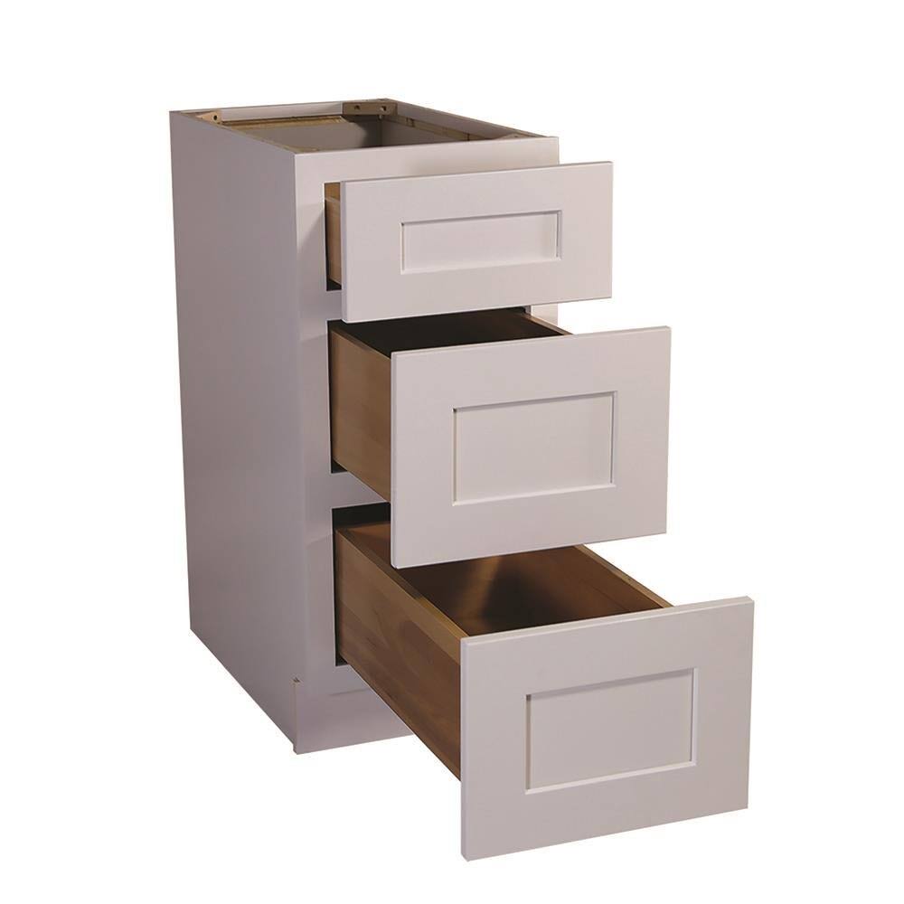 White Shaker Drawer Base Cabinet V97735