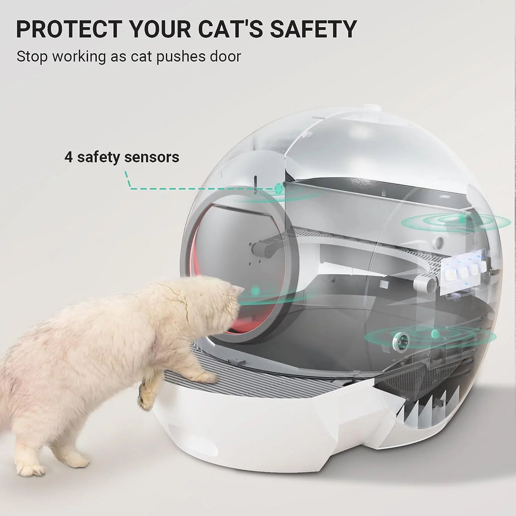 WiFi Smart Self-Cleaning Cat Litter Box X4890