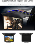 13.3 inch FHD Car Roof Monitor Flip Down Overhead Video Display with USB SD HDMI Port H722