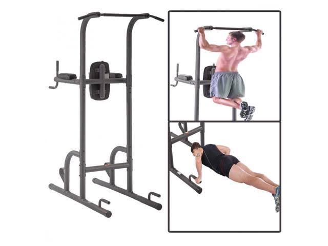 Power Tower with Dip Station Pull Up Bar E5087