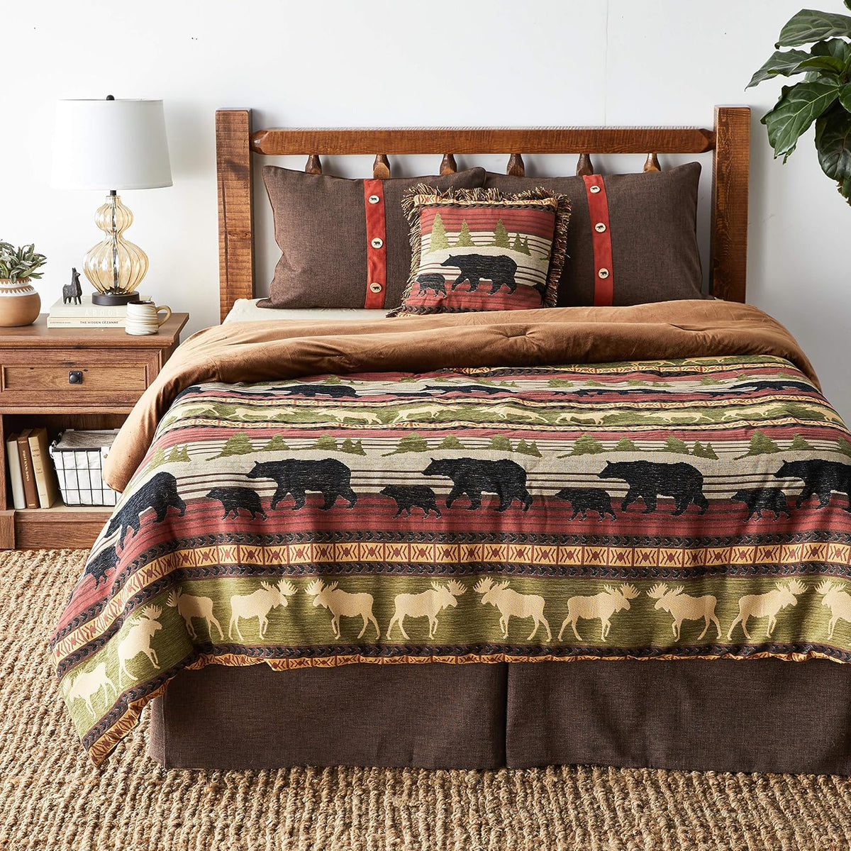 Queen 5 Piece Bedding Set M4531