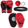 Kids Boxing Gloves and Punching Mitts Set with Reflex Ball Y2072