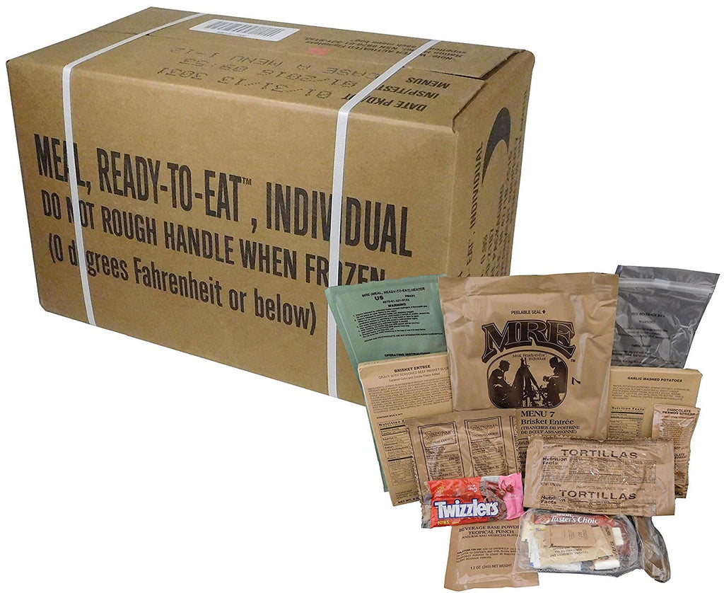 12 Meals MRE with 2019 Inspection Date I237