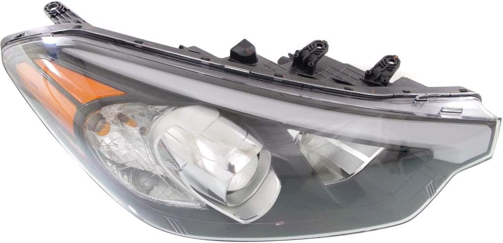 Headlight Assembly for Kia Forte 2014-2016 Passenger Side Halogen X66412