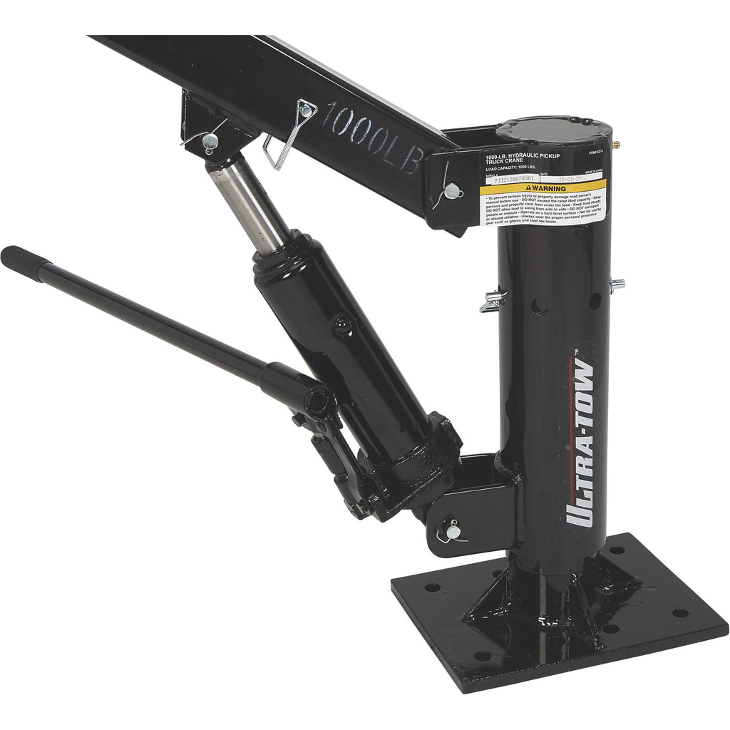 Hydraulic Pickup Truck Crane, 1000-Lb. Capacity I750861