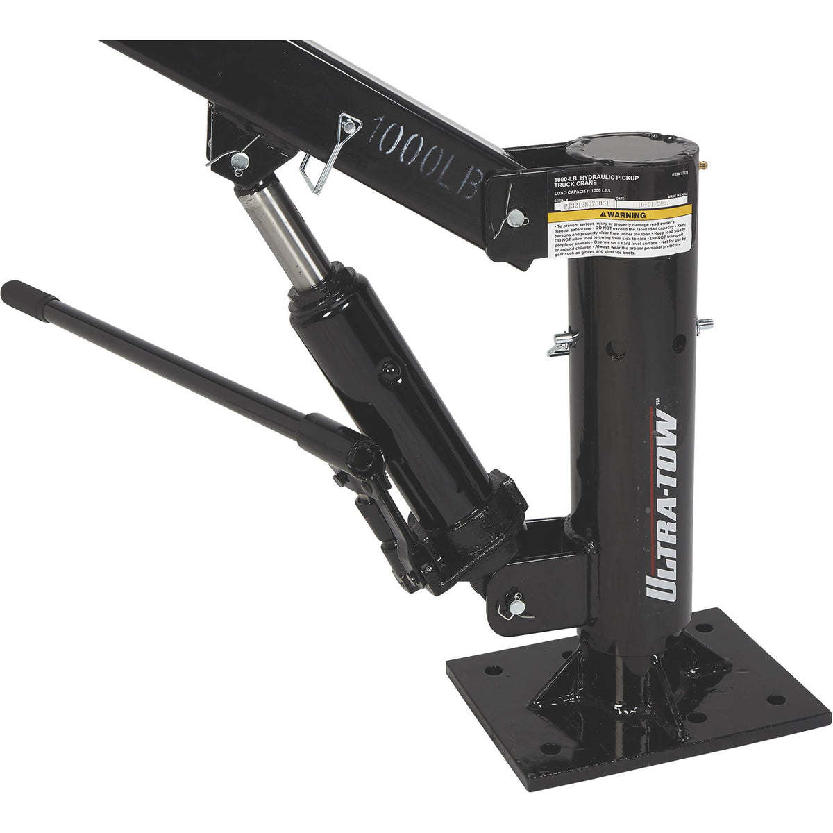 Hydraulic Pickup Truck Crane, 1000-Lb. Capacity I750861
