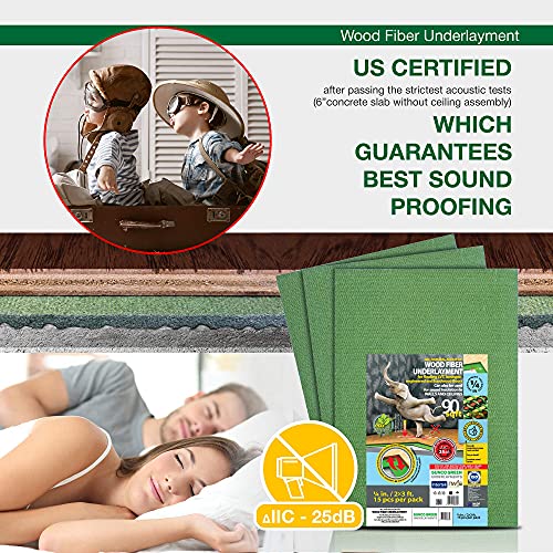 3mm Natural Soundproofing Flooring Underlayment R785