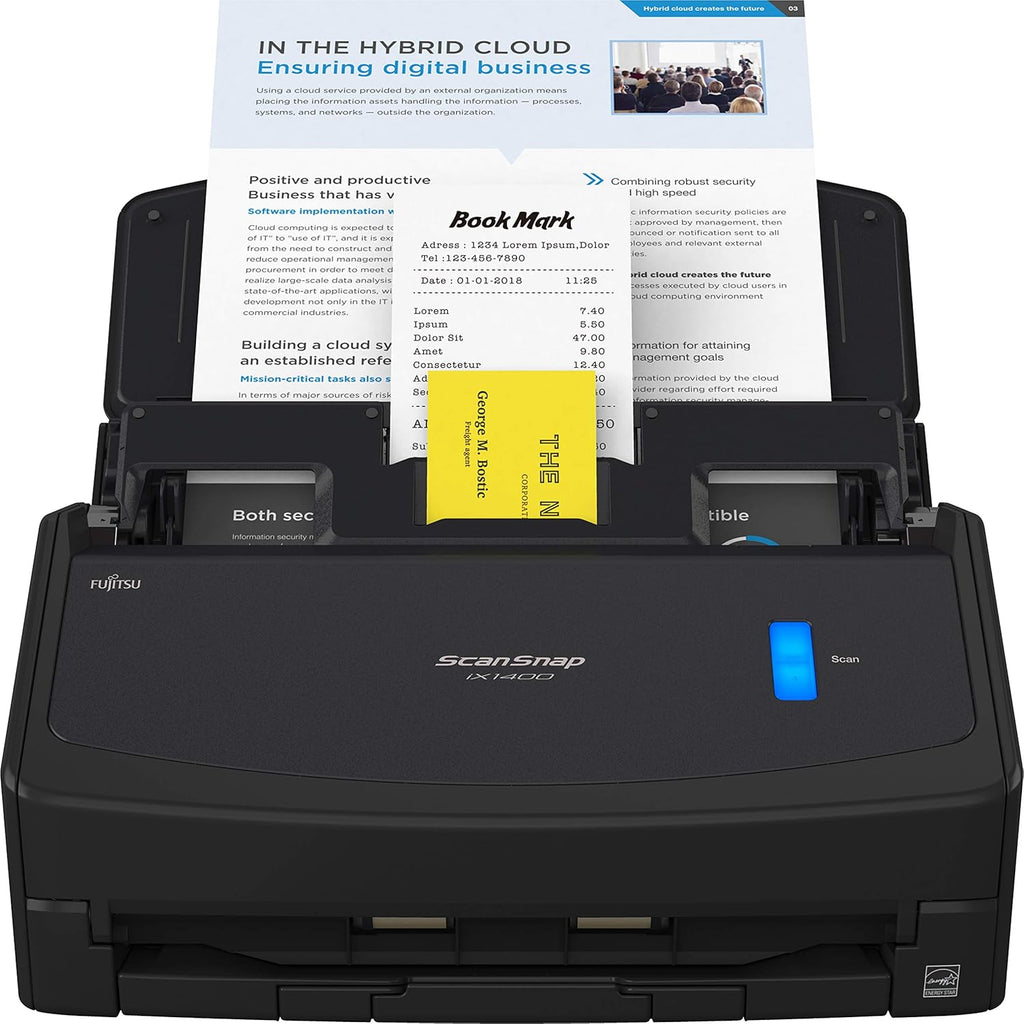 Black Document Scanner O244023