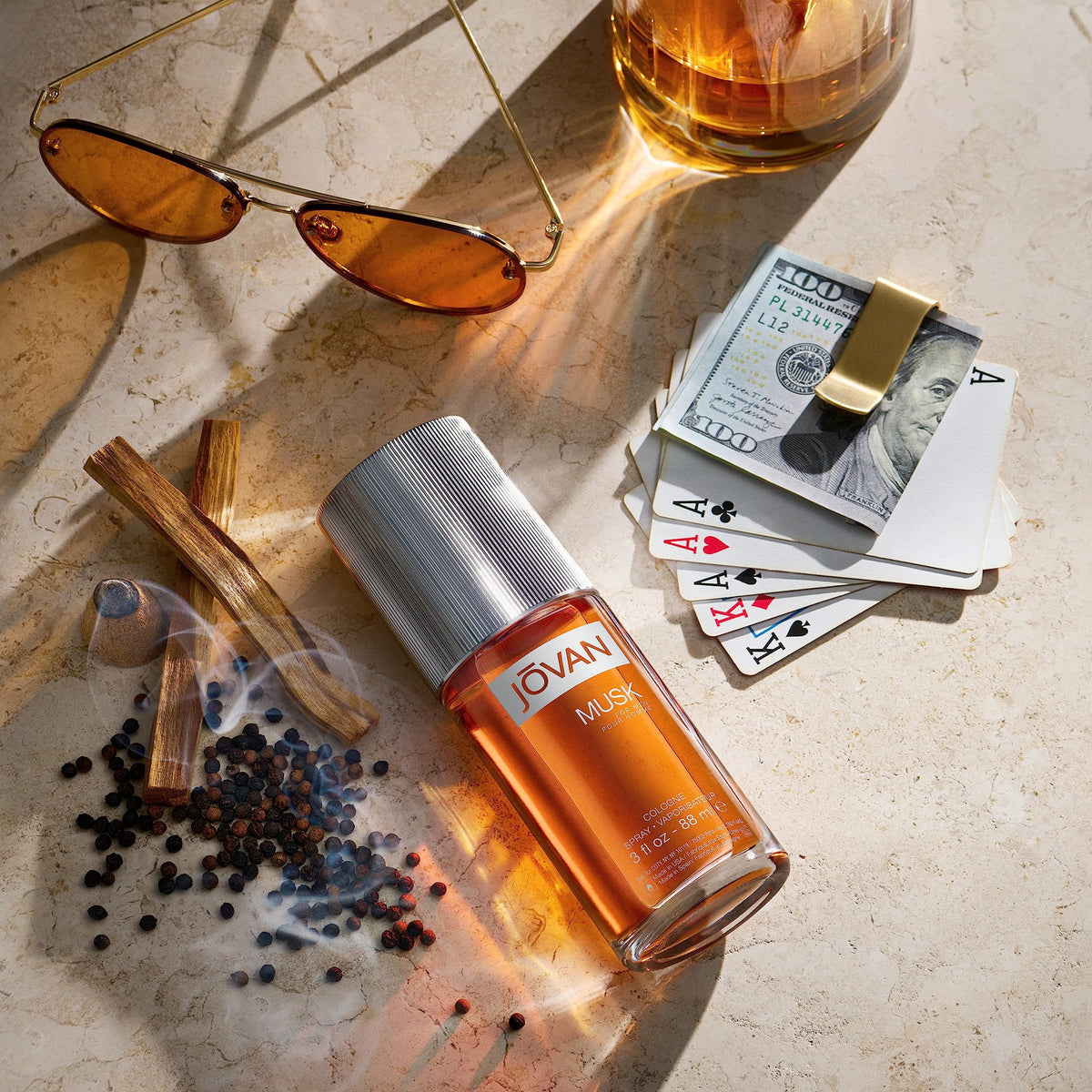 8.0oz Musk Cologne Spray P397