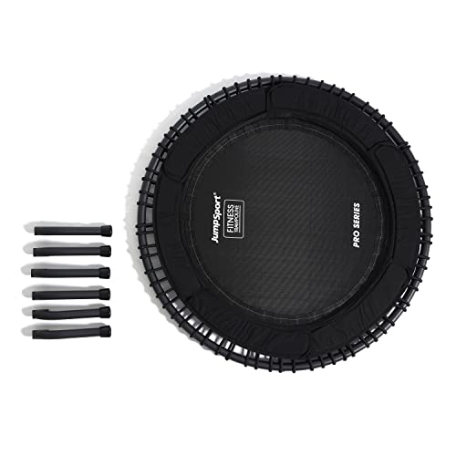 44 Inch Folding Fitness Trampoline with Arched Legs H3997