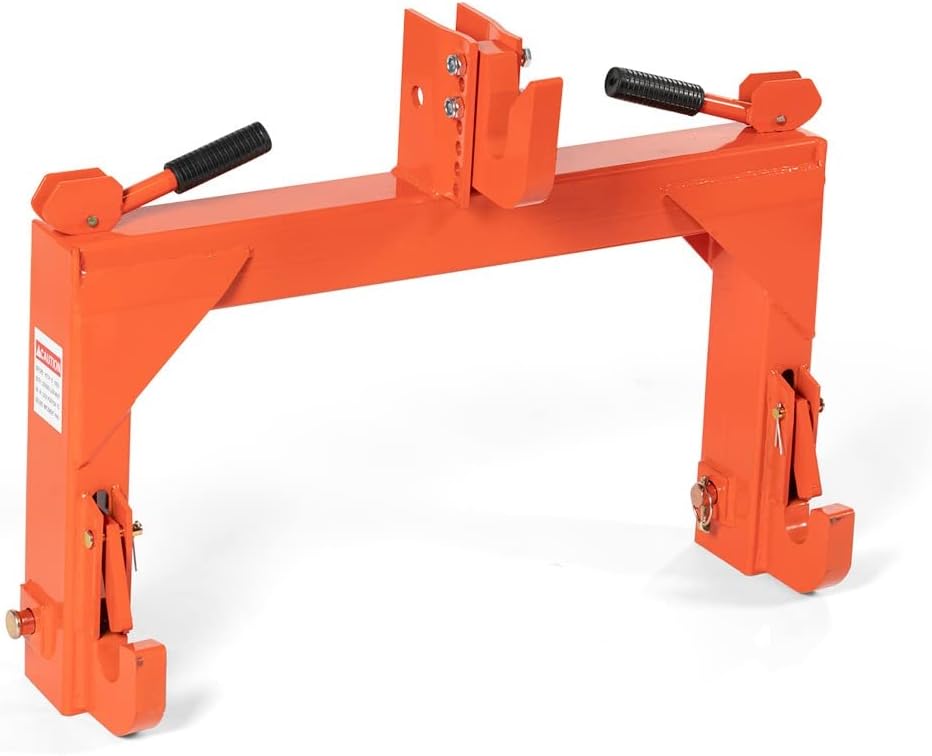 Orange 3 Point Quick Hitch S2804