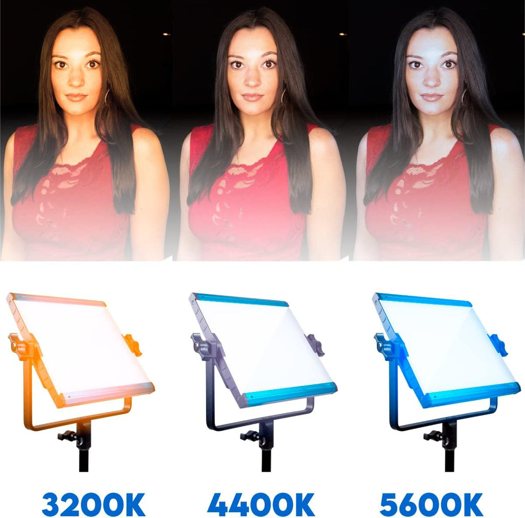 Bi-Color 3200K-5600K Dimmable LED Video Light G414