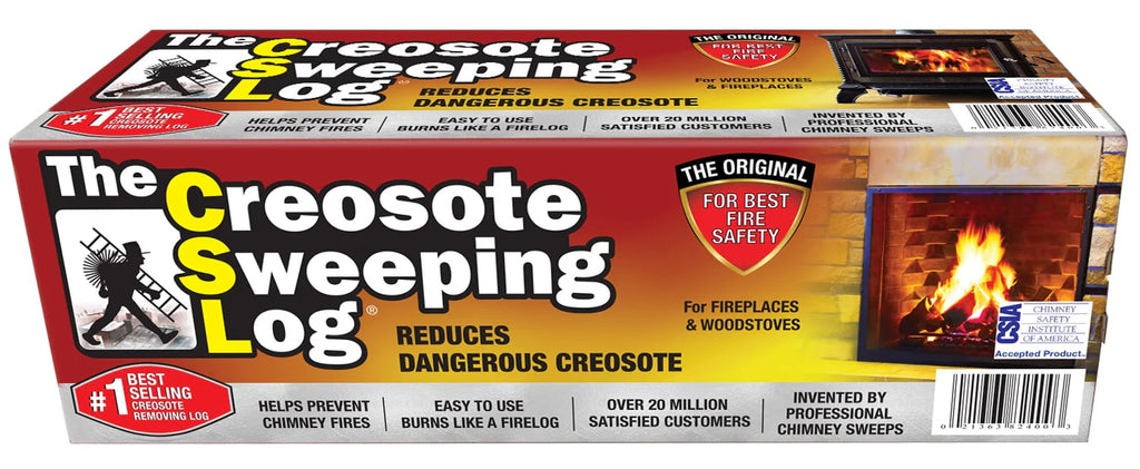 Creosote Sweeping Log for Fireplaces and Woodstoves H743776