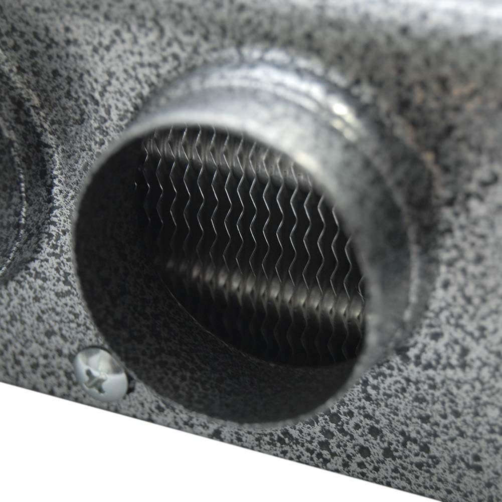 Compact 12V Dual Sides 6 Vents Heater with Speed Switch, Pack of 2 M9967